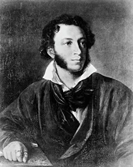 Painting of Aleksandr Pushkin