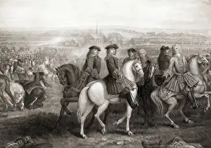 Ride Prints: Painting Of Battle Of Blenheim
