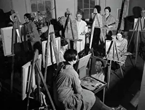 55 Art 003 Prints: Painting Class