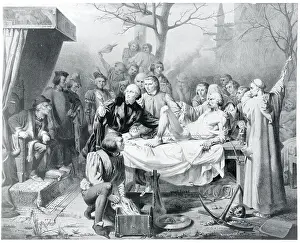 Surgery Prints: Painting of an Early Operation