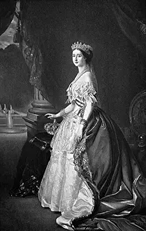 Empress Prints: Painting Of Empress Eugeine