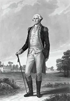 Painting of George Washington by George Hicks