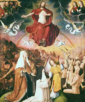 Honor Prints: Painting of Jesus Christ in Judgment of Mankind