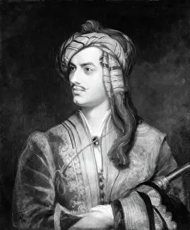 Painting of Lord Byron