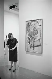 Painting of Marilyn Monroe by Willem de Kooning