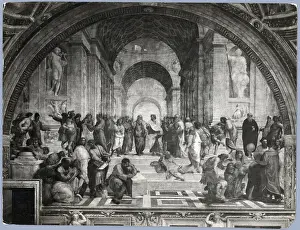 Athens Prints: Painting Of School Of Athens