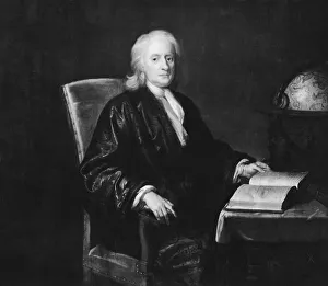 Sir Isaac Newton Portrait Art Prints, Posters & Puzzles