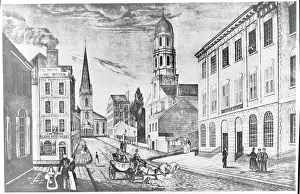 Painting of Wall Street