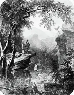 Outing Prints: Painting; William Cullen Bryant; Catskil