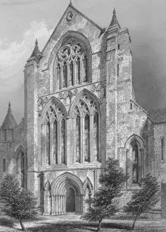 15406, Scotland Prints: Paisley Abbey