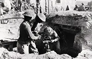 East Pakistan Prints: Pakistani Troops Fire A Mortar