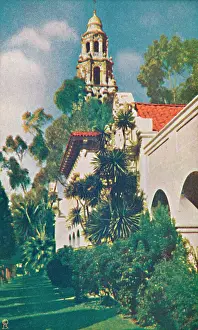 1930s Prints: Palace Of Science And California Tower C1935
