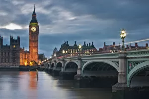 Images Dated 23rd October 2014: The Palace of Westminster and Westminster Bridge