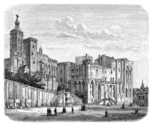 Provence Alpes Cote Dazur Gallery: Palais des Papes, France, Avignon
