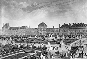 Landscape Architectural Prints: Palais Des Tuileries
