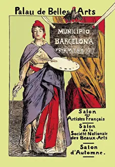 Studio Prints: Palau de Belles Artes: Salon des PAINTERes Francais