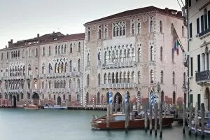 Images Dated 21st November 2012: Palazzi, palaces on the Grand Canal, Canal Grande, Venice, Venezien, Italy