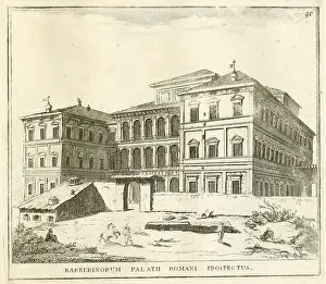 Palazzo Prints: Palazzo Barberini is a palace in Rome