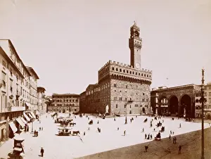 Gothic Prints: Palazzo Vecchio in Florence