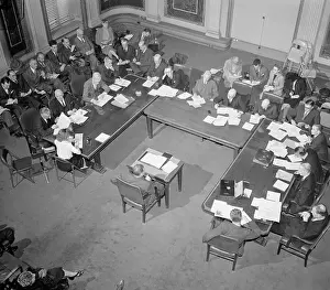 James G Prints: Palestine Committee Beginning Hearings