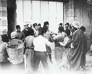 Palestine Prints: Palestinians Listen to British Proclamation