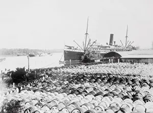 Nigeria Prints: Palm Oil Shipping