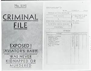 Pamphlet Sent to Hauptmann Jurors