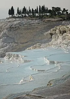 Denizli Prints: Pamukkale. Turquoise (Turkey)