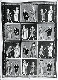 Panels Of Doctor Consulting Patients