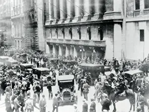 Panic During Stock Market Crash