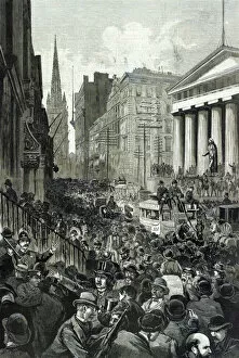New York Stock Exchange (NYSE) Gallery: Panic on Wall Street, May 14, 1884