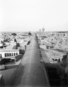 Overhead Prints: Panorama of Damascus with Covered Street