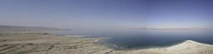 Images Dated 16th May 2015: Panorama of the Dead sea, Israeli side