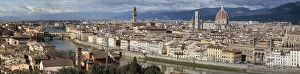 Images Dated 3rd January 2016: Panorama of Florence as seen from the hill of San Miniatos Church
