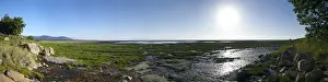 Light Reflex Prints: Panorama, Lake Manyara, Lake Manyara National Park, Tanzania, Africa