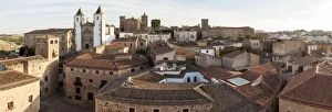 Images Dated 20th May 2015: Panorama of old town of Caceres