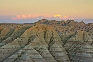 Images Dated 17th September 2016: Panorama Point in Badlands National Park, South Dakota, USA