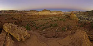 Images Dated 16th October 2008: Panorama Point, Capitol Reef National Park