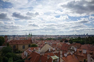 Images Dated 26th July 2015: Panorama of Prague seen from Prague Castle