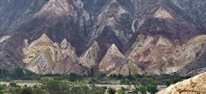 Images Dated 19th October 2015: Panorama View of The Painters Palette in Northern Argentina