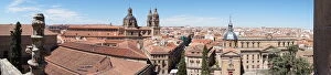 Images Dated 25th July 2015: Panoramic view over Old City, Salamanca, Spain