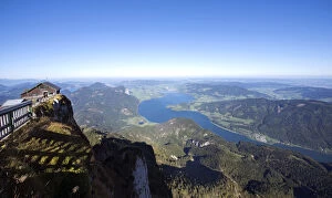Images Dated 1st October 2015: Panoramic view from Schafbergspitze, Austria