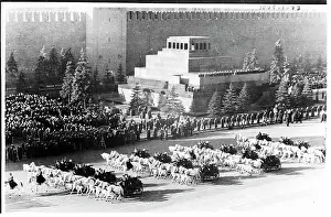 Parade Celebrating the 32nd Anniversary of the Bolshevik Revolution