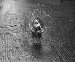 Flamboyant Prints: Parade dancer in costume