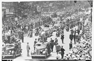Parade Honoring Howard Hughes and World Flight Crew