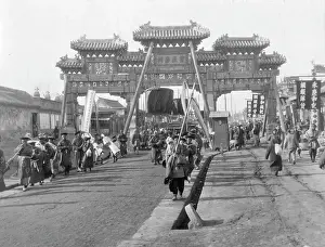 PARADE IN PEKING