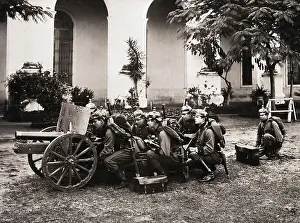 Artillery Prints: Paraguayan Army Artillery Squad