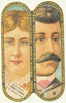 Opposites Prints: Parallel Depiction of Advertisement for Eyewear