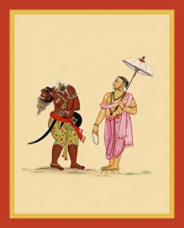 Prayer Prints: Paraśu Rama with the Vaishnava Namam