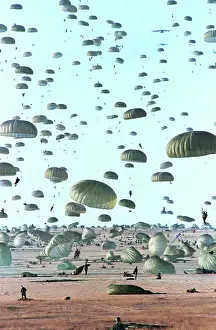 Siege Prints: Paratroopers Line the Sky